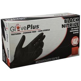 Ammex Gloves Nitrilo Luvas Pf 100 Unidades 2XL Black