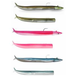 Fiiish Enguias Crazy Sand Eel Combo Offshore 300 Mm 160g One Size Gold