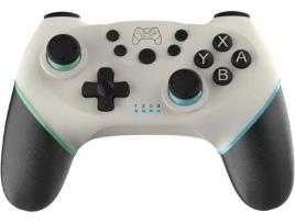 Comando Multiplataforma YLW DTAS01 Branco e Preto (Wireless)