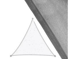 Toldo LOLA HOME Triangular (5x5x5 cm - Cinzento - Fibra)