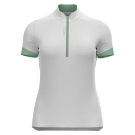 Odlo Camisola Manga Curta Essential M White / Hemlock