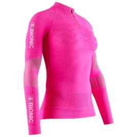 X-bionic Camiseta De Manga Comprida Effektor 4.0 Trail XS Flamingo Pink / Arctic White