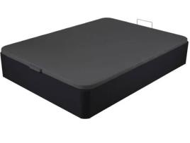 Sommier DREAMEA PLAY (Preto - Madeira - 140x190 cm)