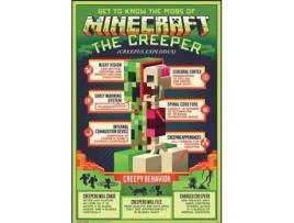 Póster GB Comportamento Assustador Do Minecraft (61x91.5 cm)