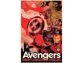 Póster GALERIA Marvel Avengers Retro (61x91.5 cm)