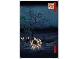 Póster GB Hiroshige New Years Eve Foxfire (61x91.5 cm)
