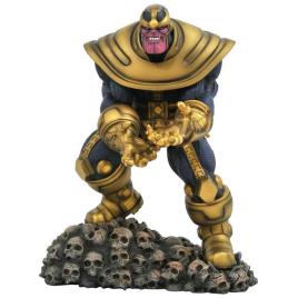 Diamond Select Figura Marvel Thanos Diorama 23 Cm One Size Gold / Purple