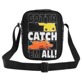 Cyp Brands Crossbody Pokémon Gotta Catcht Em All! One Size Black