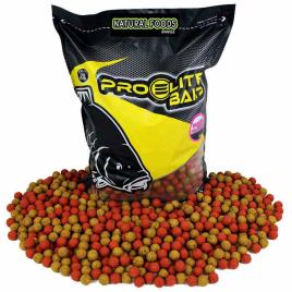 Pro Elite Baits Banana E Morango Natural Food 8kg Boilie 20 mm