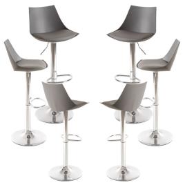 Presentes Miguel - Pack 6 Bancos Nery - Cinza