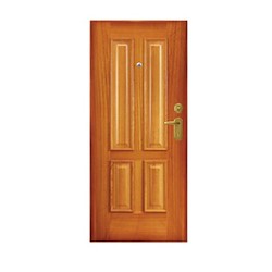 Porta de entrada blindada MAX MOGNO 90X204CM ESQUERDA D45TR