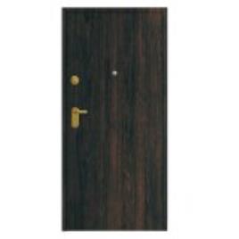 Porta de entrada blindada MAX WENGUÉ 85X210CM DIREITA