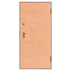 Porta de entrada blindada START FAIA 90X210CM DIREITA FENÓLICO