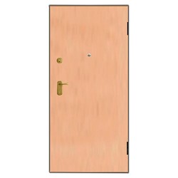 Porta de entrada blindada MAX FAIA 85X204CM DIREITA FENÓLICO