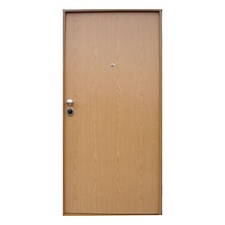 Porta de entrada blindada START CARVALHO 80X210CM DIREITA