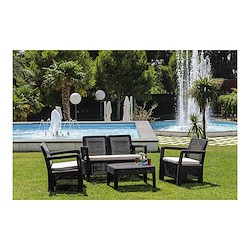 Conjunto de jardim relax TARIFA CHOCOLATE