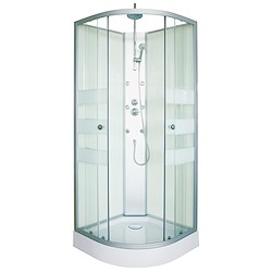 Cabine de hidromassagem AMÉLIA BRANCA 90X90CM