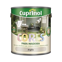 Tinta de exterior CORES PARA MADEIRA ARGILA 1L