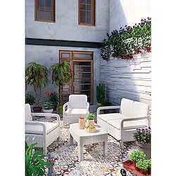 Conjunto de jardim relax TARIFA BRANCO