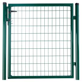 Portão residencial 100X100CM TUBO 4,8CM VERDE