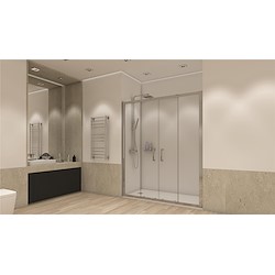 Frontal de duche CAVADO 2 PORTAS DE CORRER 165 A 170 CM