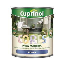 Tinta de exterior CORES PARA MADEIRA OCEANO 1L