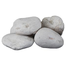 Pedra decorativa MÁRMORE BRANCO ROLADO 2-4 CM 350 KG