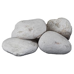 Pedra decorativa MÁRMORE BRANCO ROLADO 2-4 CM 1000 KG