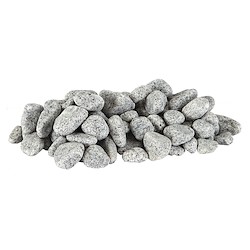 Pedra decorativa GRANITO AZUL ROLADO 2-4 CM 350 KG