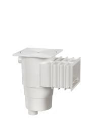 Skimmer com tampa QUADRADA 200MM ABS