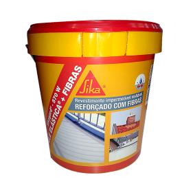 Revestimento de impermeabilização elástico com fibras SIKAGARD-570 W PELE ELÁSTICA + FIBRAS CINZA 4KG