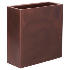 Floreira de resina JUNCO 80X32CM BRONZE