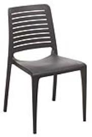 Cadeira de resina PARK ANTRACITE