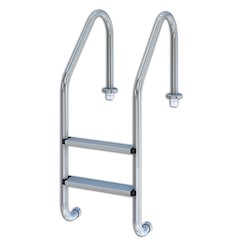 Escada com corrimão  STANDARD-2 2DEGRAUS