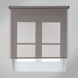 Estore de rolo DECOSCREEN 180X250CM BRONZE VIEWTEX