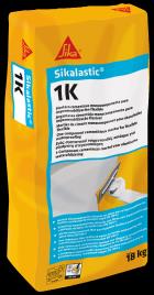 Argamassa de impermeabilização flexível SIKALASTIC 1K CINZA