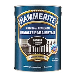 Esmalte antioxidante FORJADO HAMMERITE 5L PRETO