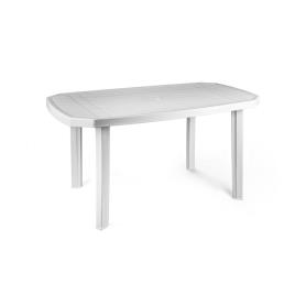 Mesa de resina VIANA BRANCO 140X90CM