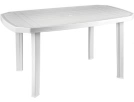 Mesa de Apoio JOLUCE Oval Branca Viana