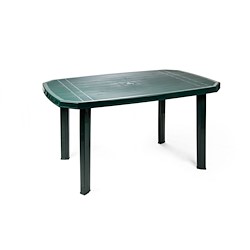 Mesa de resina VIANA VERDE 140X90CM