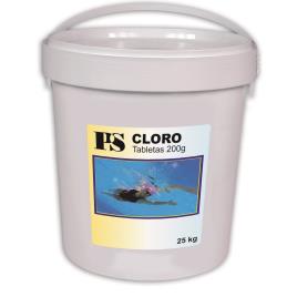 Cloro lento PASTILHAS 25KG QP