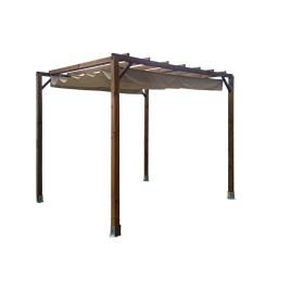 Pérgola de madeira NAVIA TOLDO  3X4M