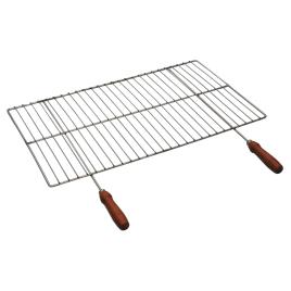 Grelha para churrasqueira SIMPLES INOX 68.5X42CM