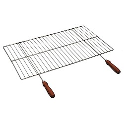 Grelha para churrasqueira SIMPLES INOX 68.5X42CM