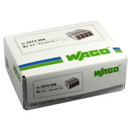 50 Ligadores rapid wago 8 COND. RIG 05-2.5