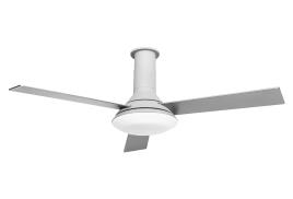 Ventoinha 3 lâminas TIRRENI D132CM 16.6W AÇO CINZENTO