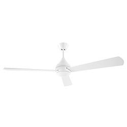 Ventoinha 3 lâminas LORICA D132CM AÇO BRANCO