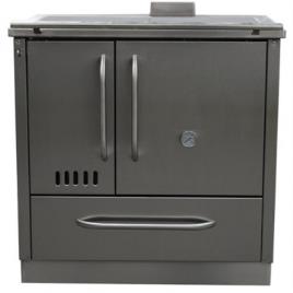 FOG ALPIS LENHA-13,4KW   -AQUILAINOX