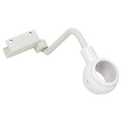 2 suportes para barra individual JANELA DE TETO BRANCO