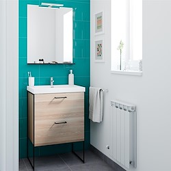 Móvel com lavatório TECNIC CASTANHO 60